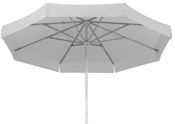 Schneider Gastro Marktschirm Jumbo 400cm Seilzug Stock 55mm wasserfest hellgrau